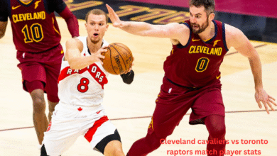 Cleveland cavaliers vs toronto raptors match player stats