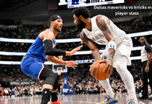 Dallas mavericks vs knicks match player stats