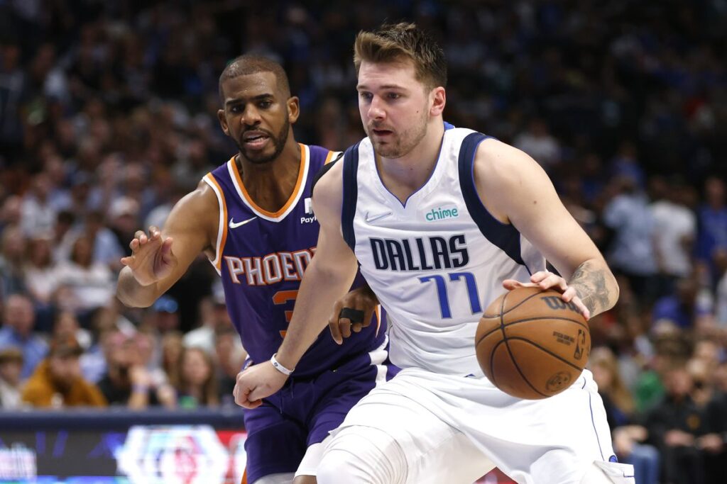 Dallas mavericks vs phoenix suns stats