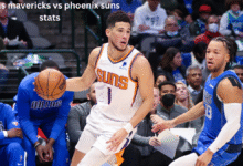 Dallas mavericks vs phoenix suns stats