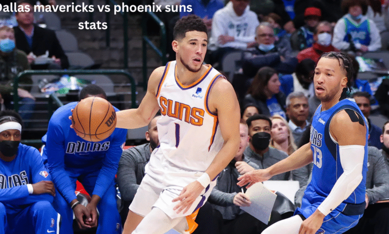 Dallas mavericks vs phoenix suns stats
