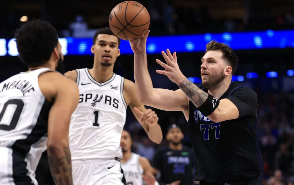 Dallas mavericks vs san antonio spurs match player stats