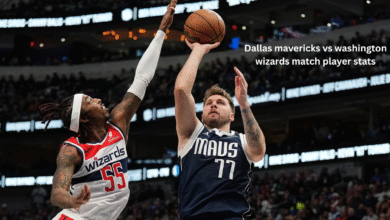 Dallas mavericks vs washington wizards match player stats