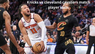 Knicks vs cleveland cavaliers match player stats
