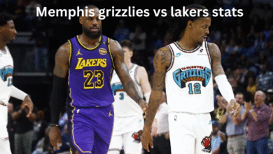 Memphis grizzlies vs lakers stats