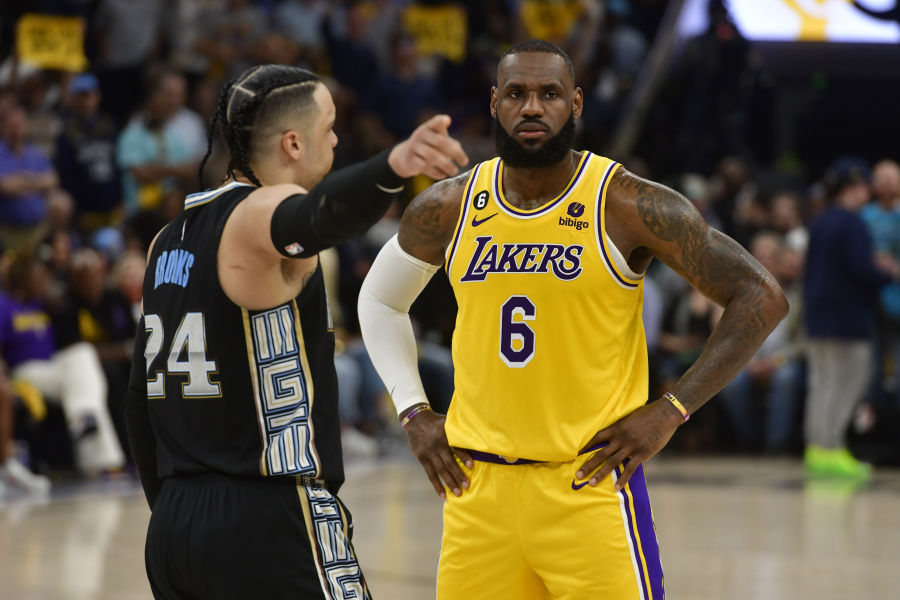 Memphis grizzlies vs lakers stats