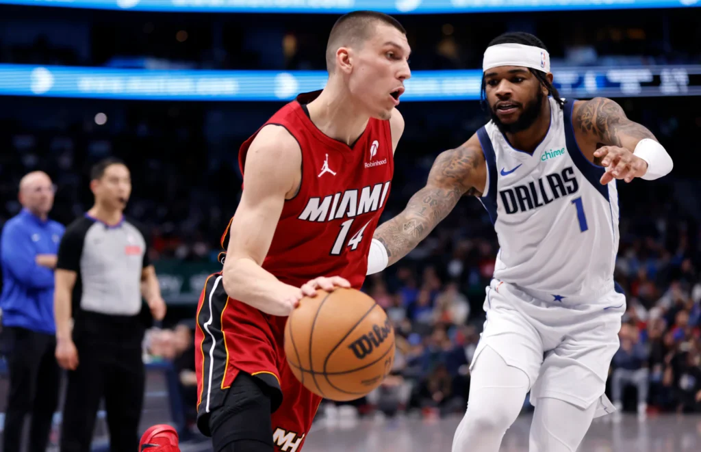 Miami heat vs dallas mavericks match player stats