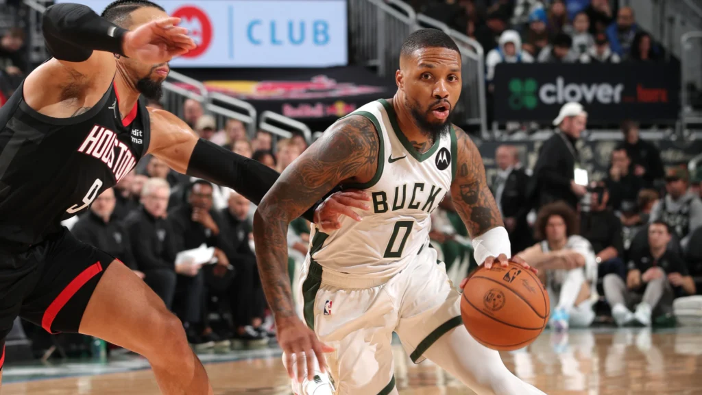 Milwaukee bucks vs houston rockets match player stats