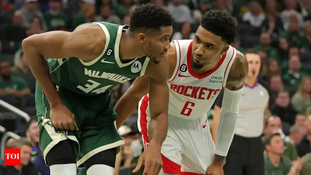 Milwaukee bucks vs houston rockets match player stats
