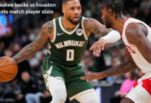 Milwaukee bucks vs houston rockets match player stats