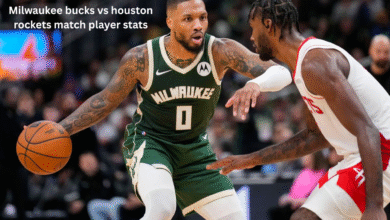Milwaukee bucks vs houston rockets match player stats
