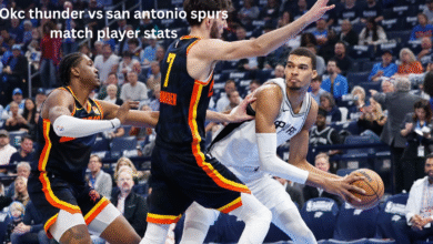 Okc thunder vs san antonio spurs match player stats