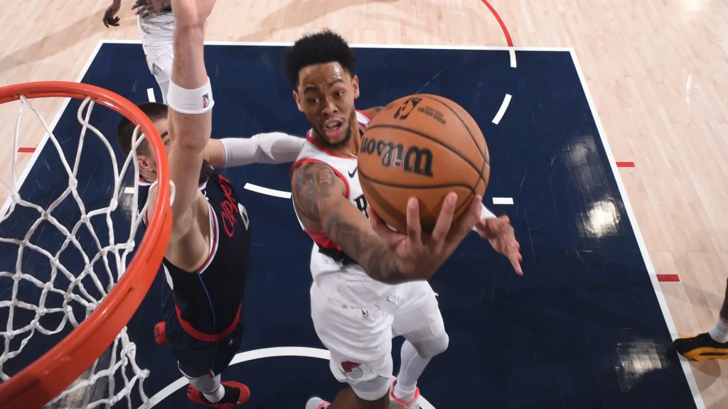 Portland trail blazers vs la clippers match player stats