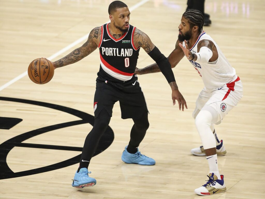 Portland trail blazers vs la clippers match player stats