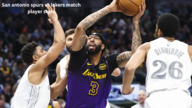 San antonio spurs vs lakers match player stats