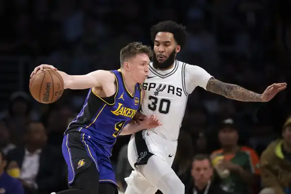 San antonio spurs vs lakers match player stats