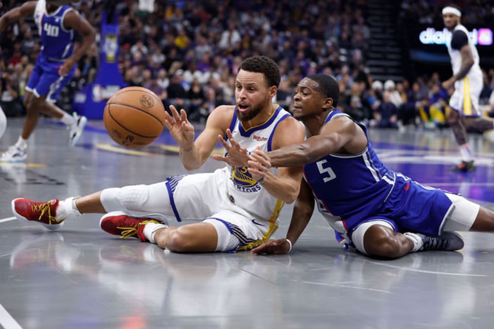 Sacramento kings vs golden state warriors match player stats