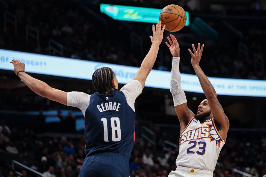 Washington wizards vs phoenix suns match player stats