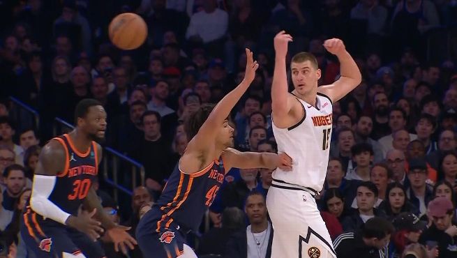 denver nuggets vs knicks match player stats