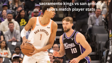 sacramento kings vs san antonio spurs match player stats