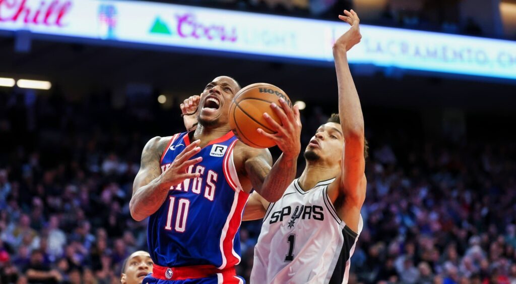 sacramento kings vs san antonio spurs match player stats