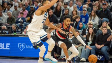 timberwolves vs portland trail blazers match player stats